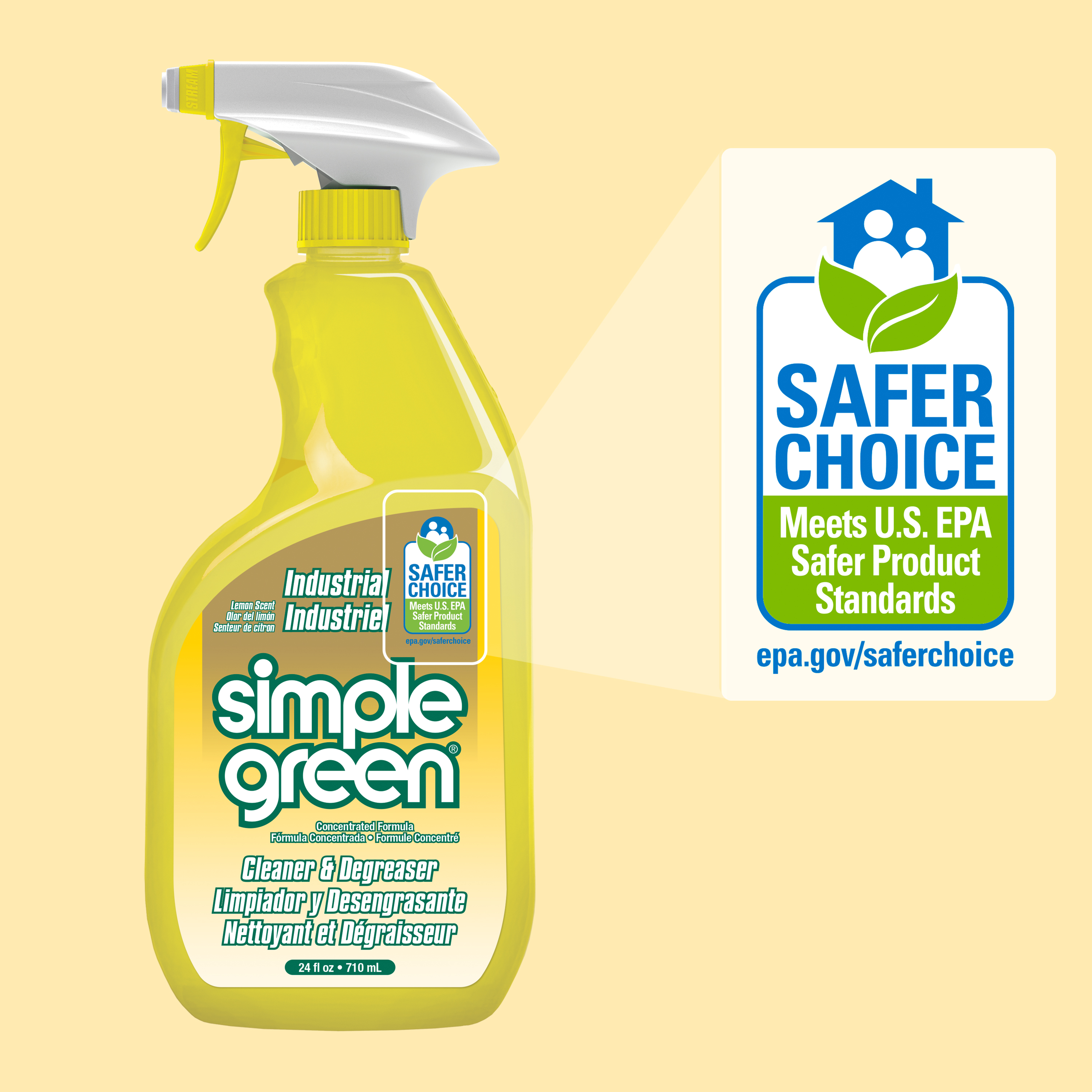 Industrial Cleaner & Degreaser - Lemon