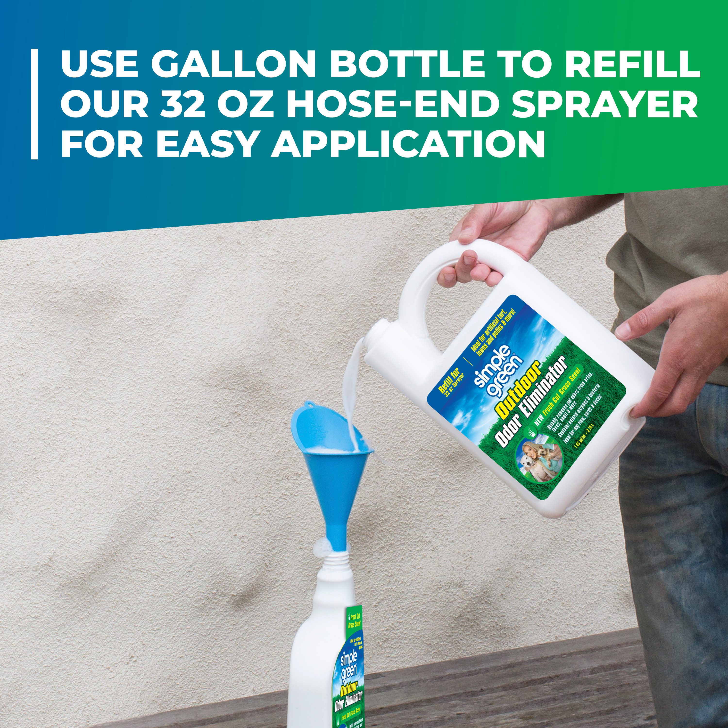 Pet - Outdoor Odor Eliminator - Fresh Cut Grass