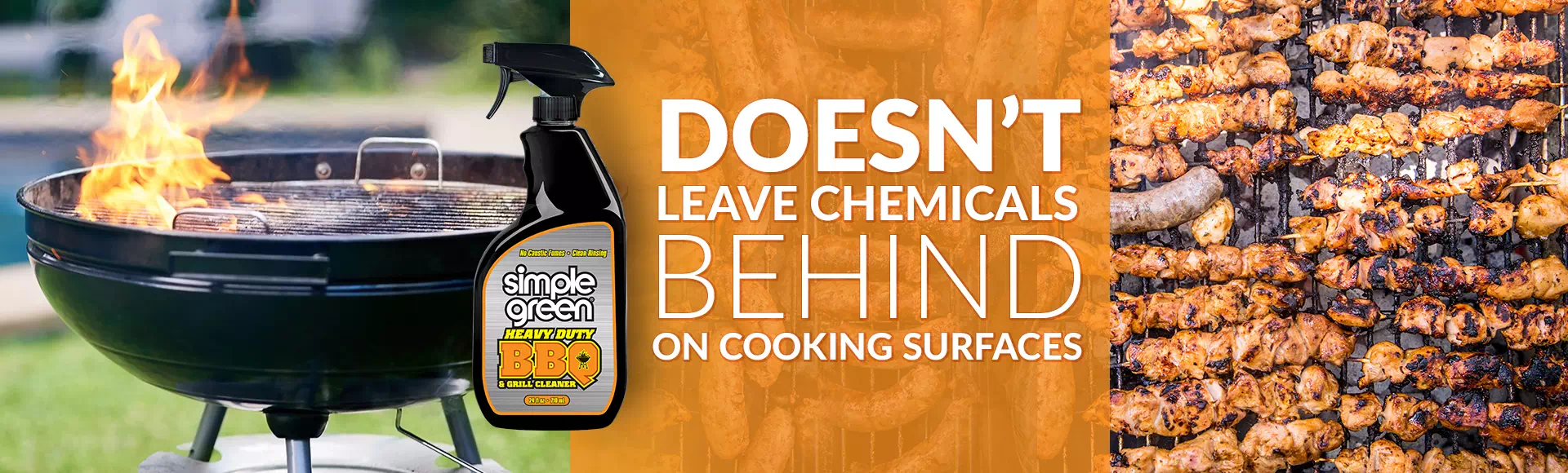 No Chemicals - BBQ Grill Cleaner