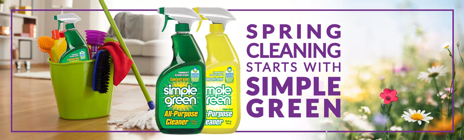 Spring Cleaning Starts With Simple Green