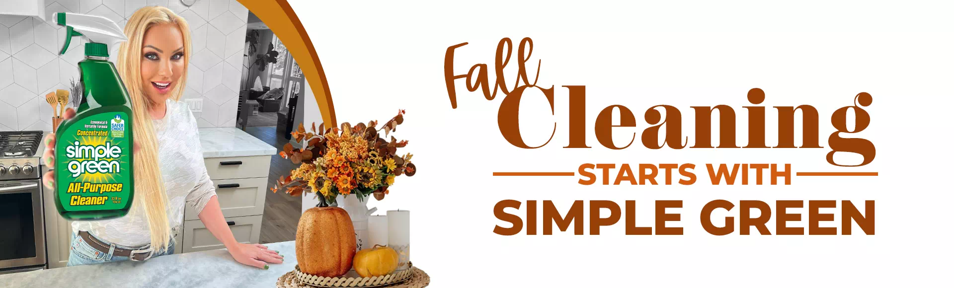 Fall Cleaning with Simple Green