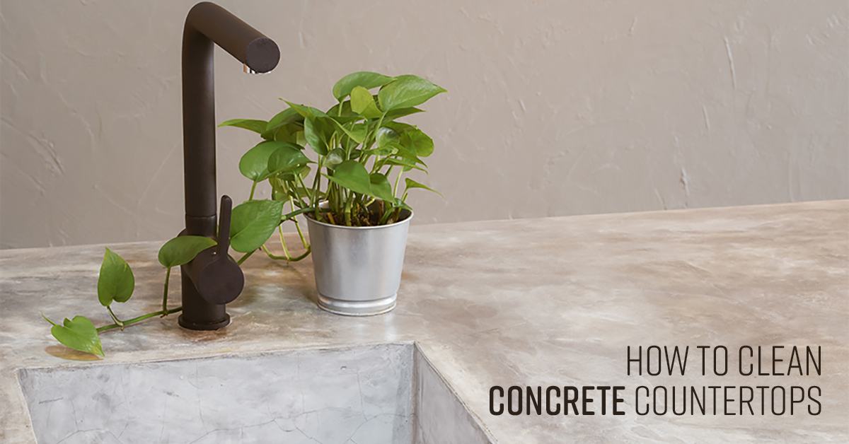 How to Clean Concrete Countertops Simple Green
