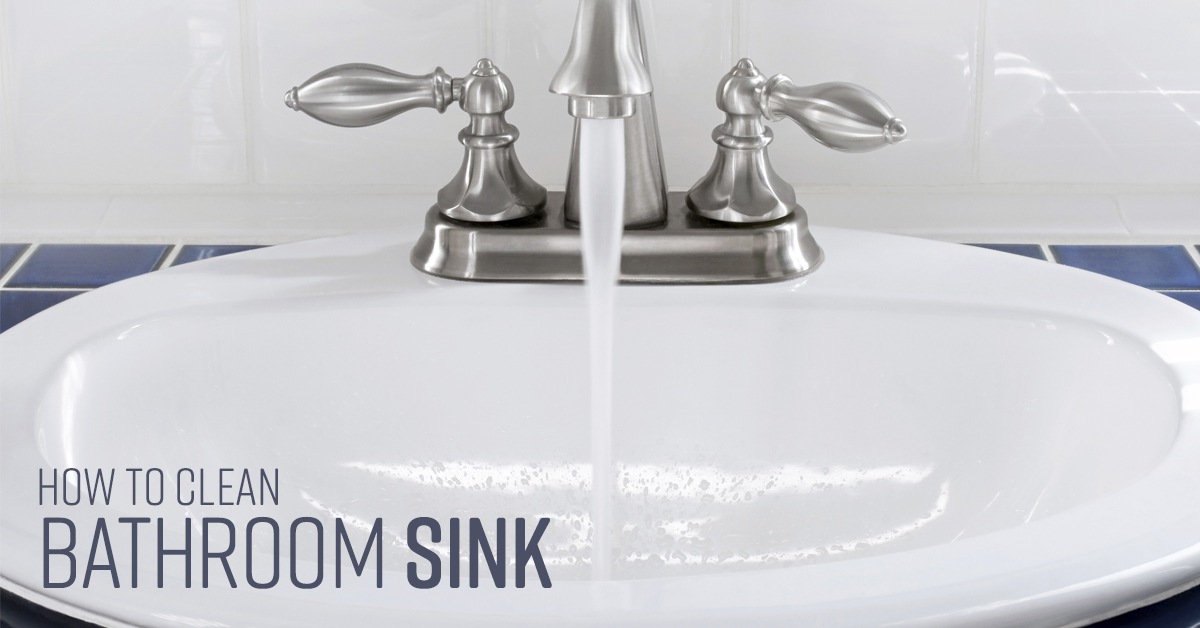 natural ways to clean bathroom sink