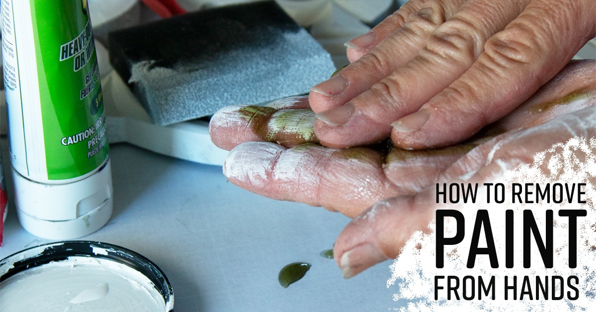 How to Remove Paint from Hands Simple Green