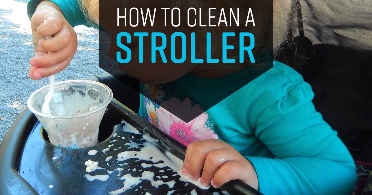 how to deep clean a stroller