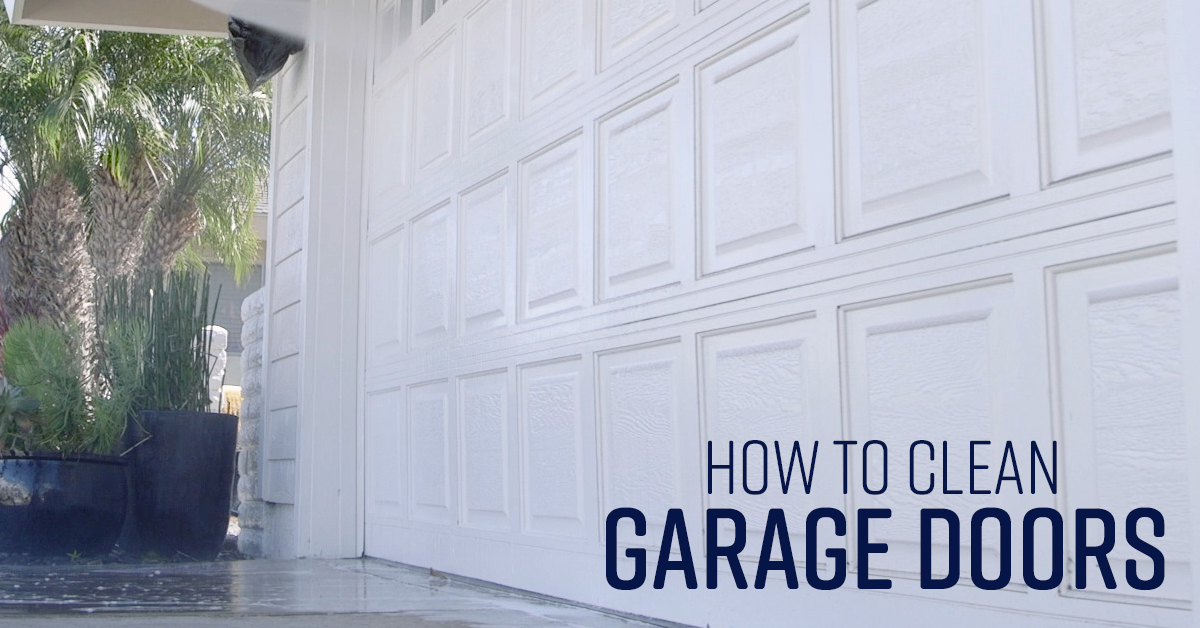 How to Clean Garage Doors - Simple Green