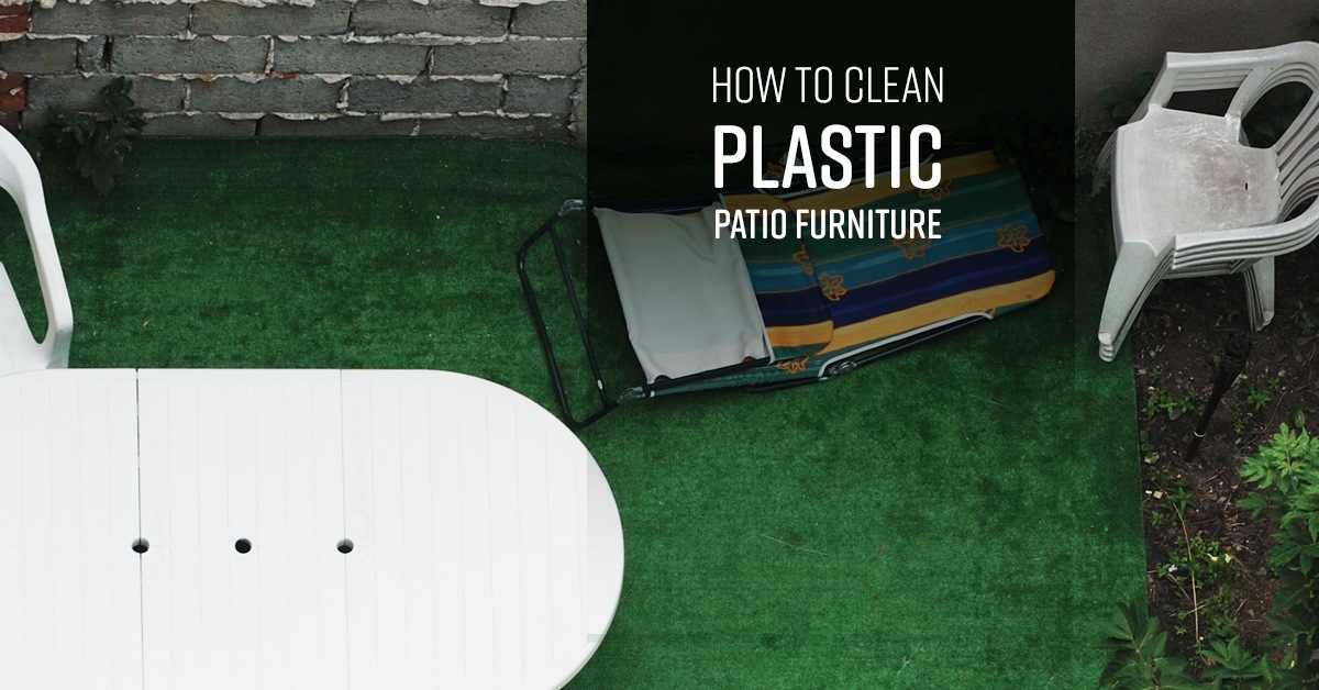 How to Clean Plastic Patio Furniture Simple Green