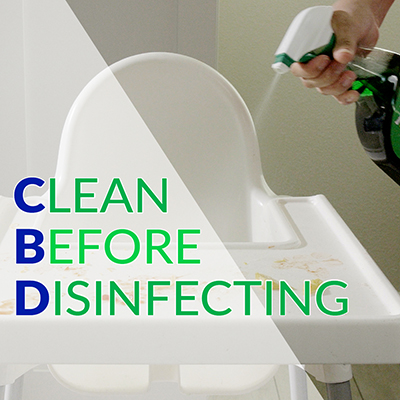 Clean Before Disinfecting: A Critical Two-Step Process