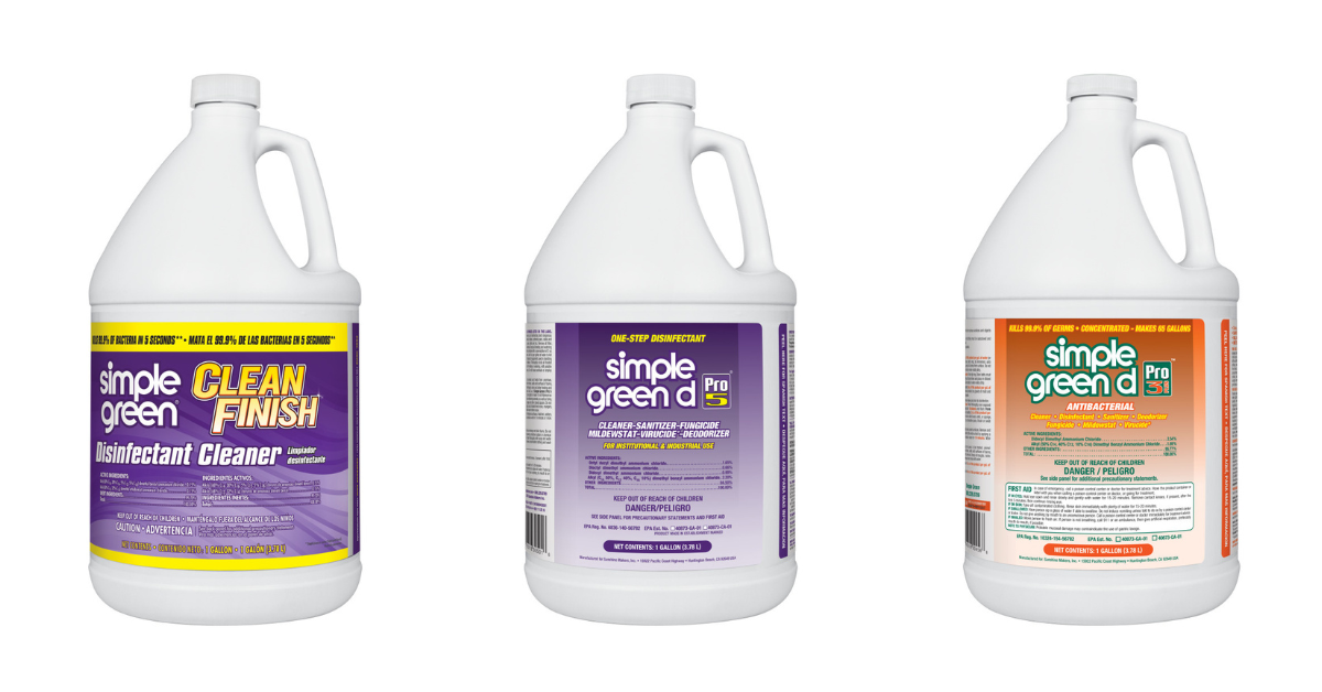 Monkeypox and Simple Green Disinfectants