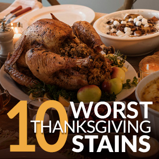 Thanksgiving Cleanup Guide: 10 Stains Made Easy