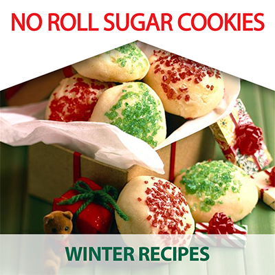 No Roll Sugar Cookies