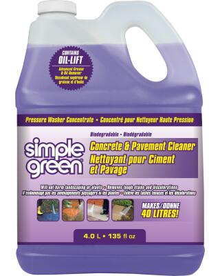 Concentré pour nettoyeurs à pression de Simple Green® - Nettoyant pour Ciment et Pavage