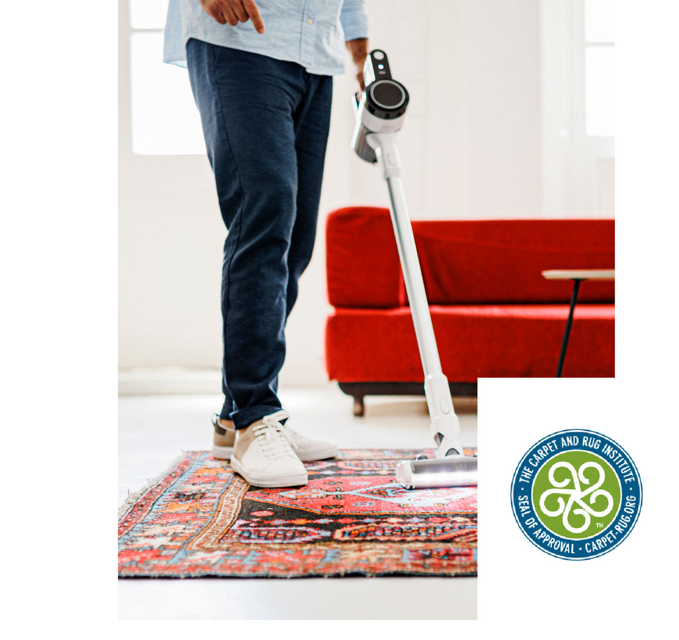 The Simple Green CARPET AND RUG INSTITUTE SEAL OF APPROVAL