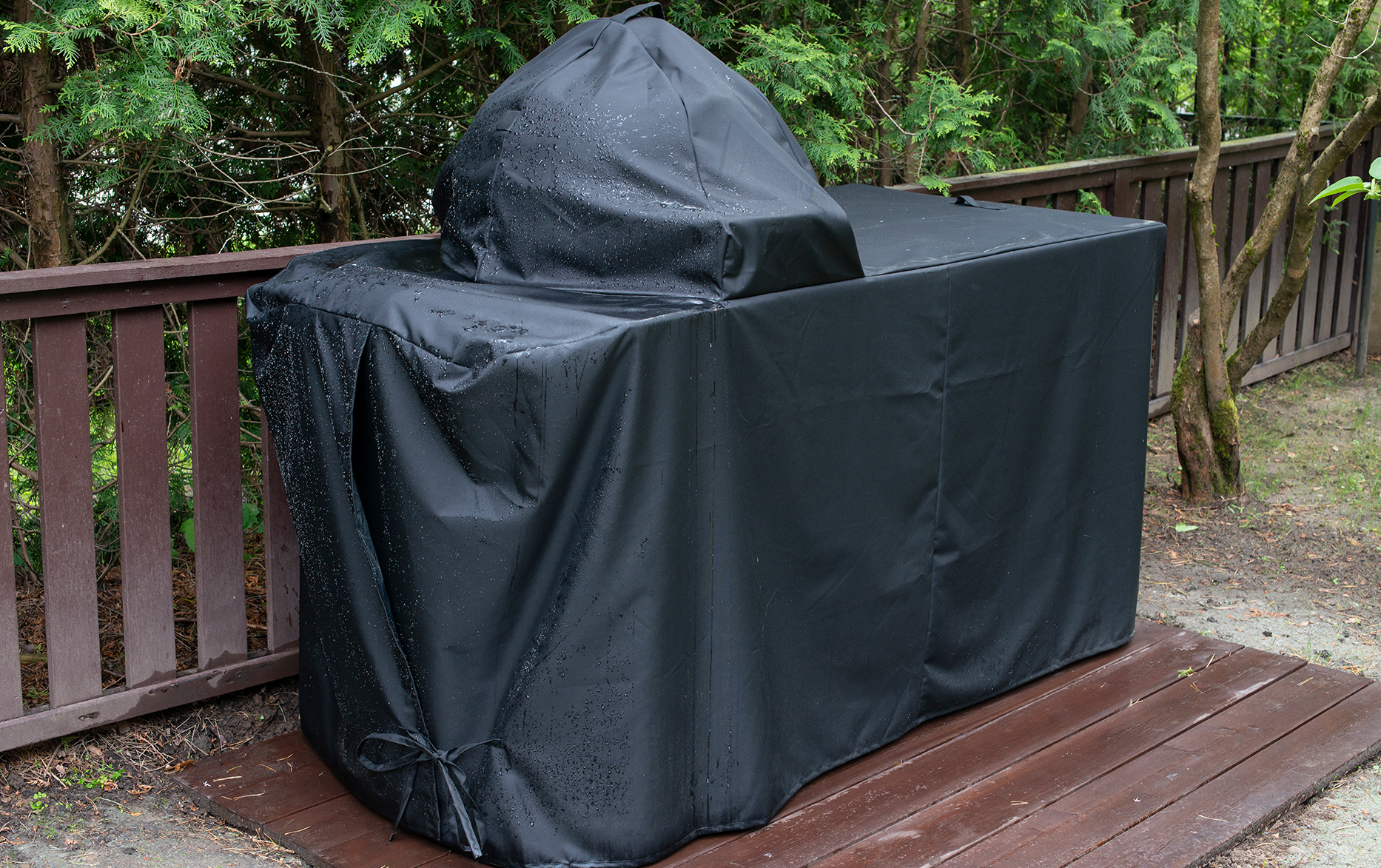How To Clean A Grill Cover  