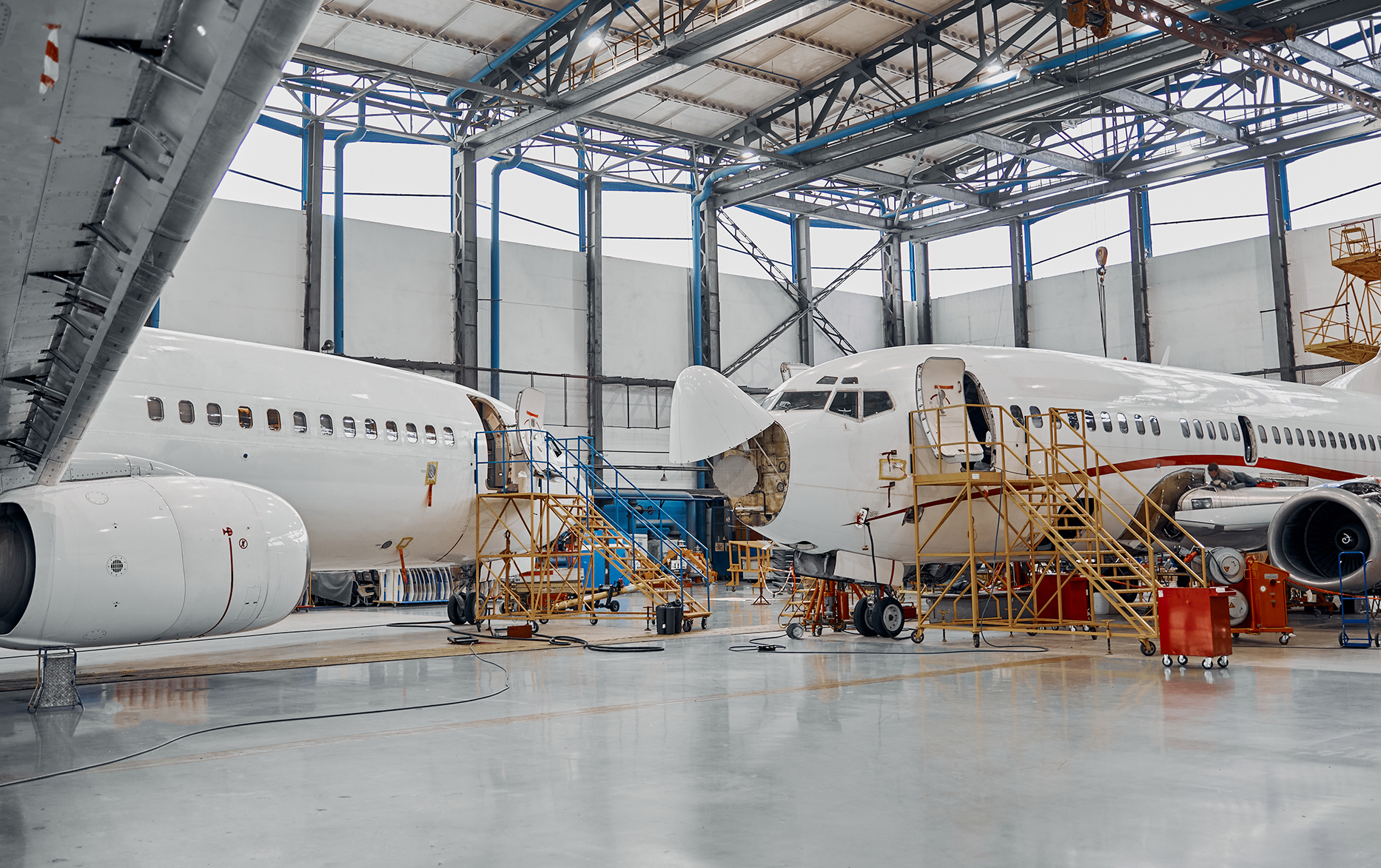 Commercial Aircraft Manufacturing Cleaning