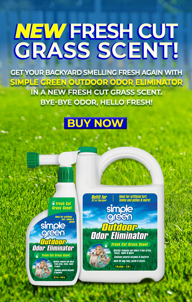 New Outdoor Odor Eliminator Fresh Cut Grass