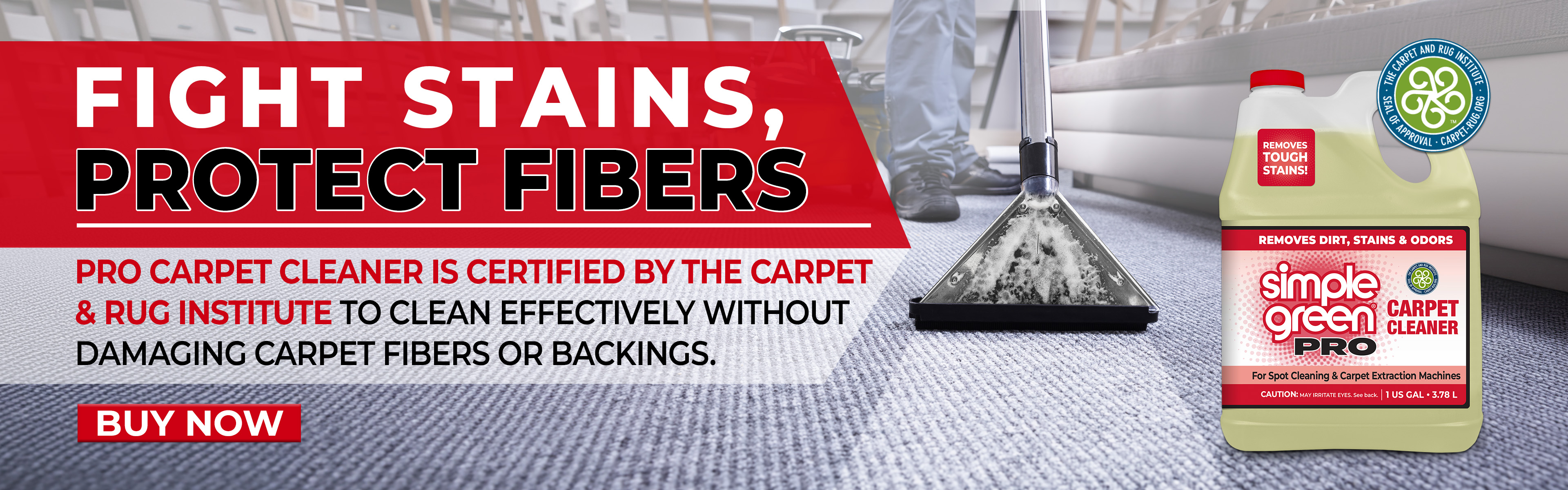 Fight Stains, Protect Fibers