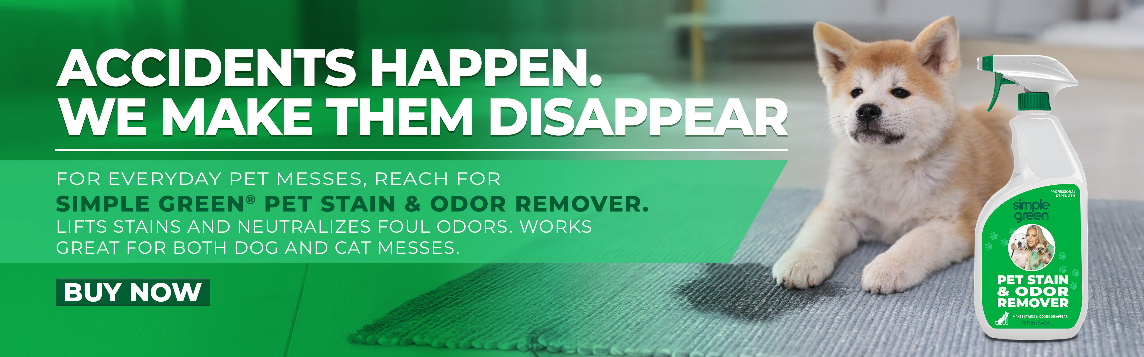 Premium level cleaning for pet-loving homes