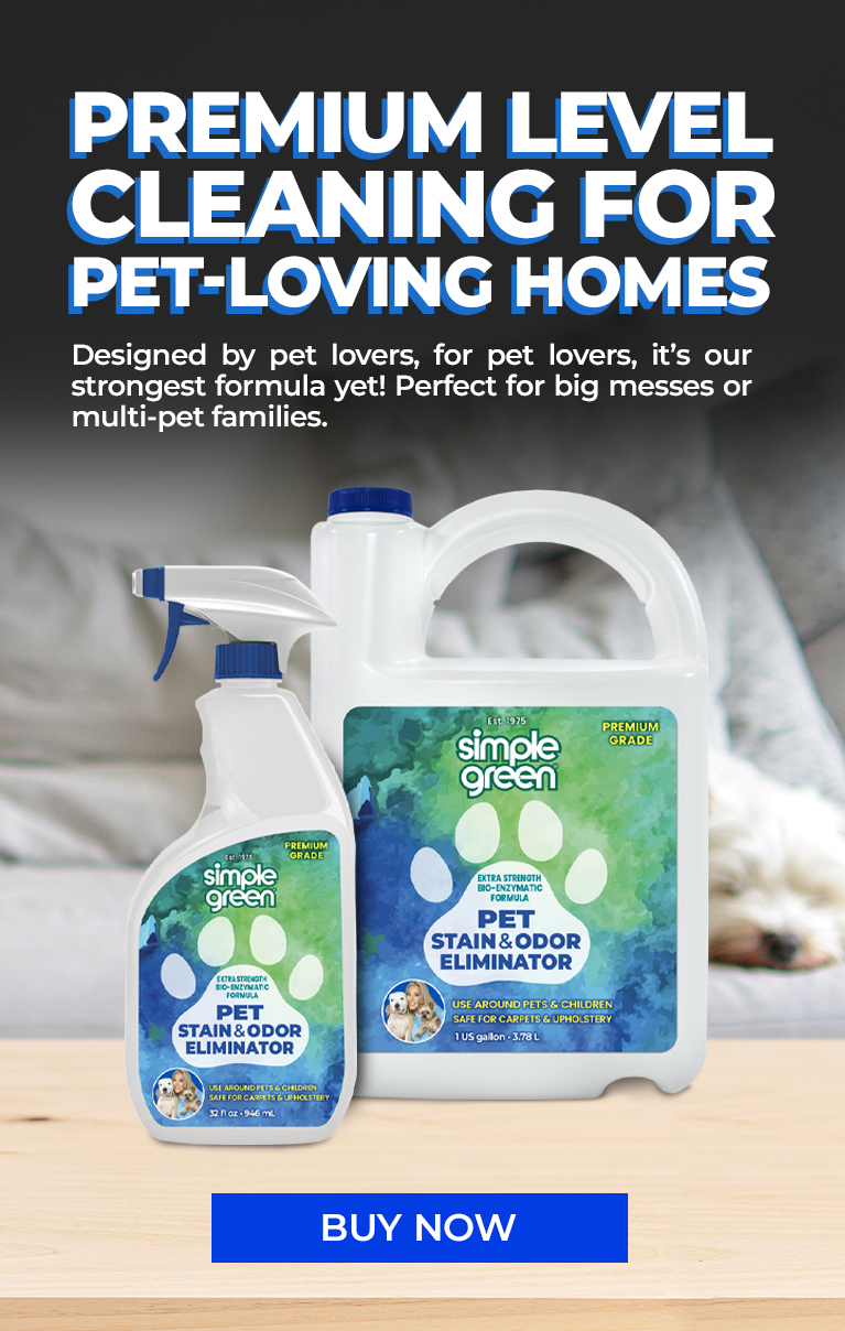 Premium level cleaning for pet-loving homes