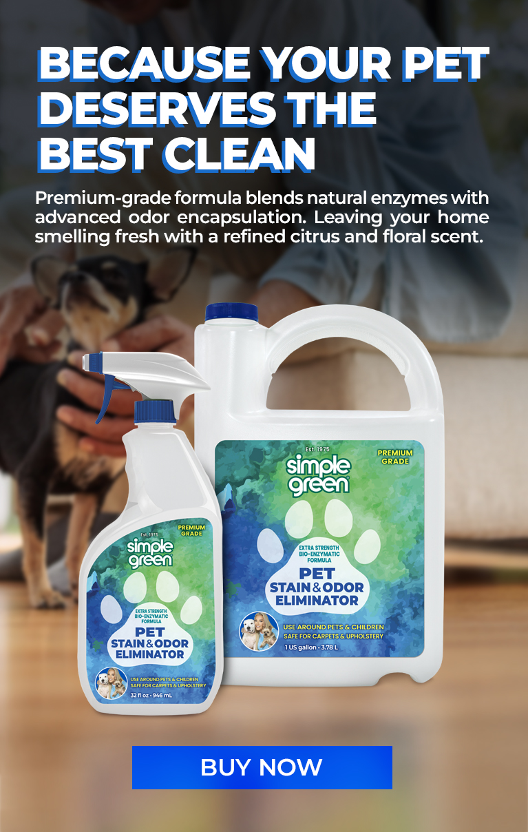 Because your pet deserves the best clean