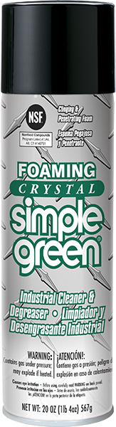 Foaming Crystal Simple Green® Industrial Cleaner and Degreaser