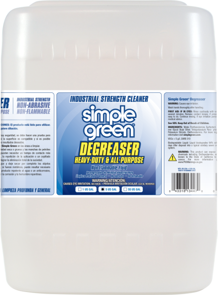 Simple Green Degreaser Heavy Duty and All Purpose Industrial Strength Cleaner