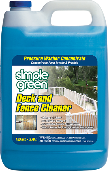 Simple Green® Deck & Fence Cleaner - Pressure Washer Concentrate