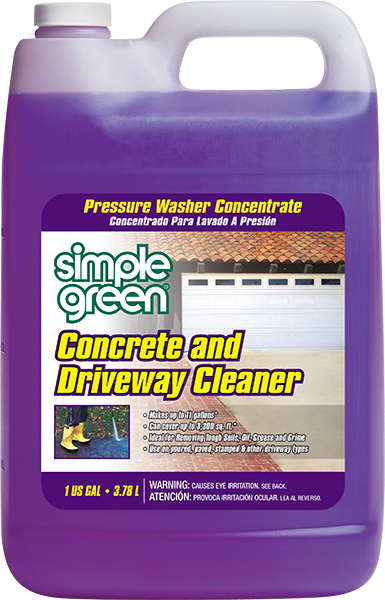 Simple Green® Concrete & Driveway Cleaner - Pressure Washer Concentrate