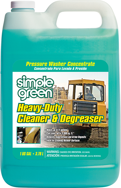 Simple Green® Heavy-Duty Cleaner & Degreaser - Pressure Washer Concentrate