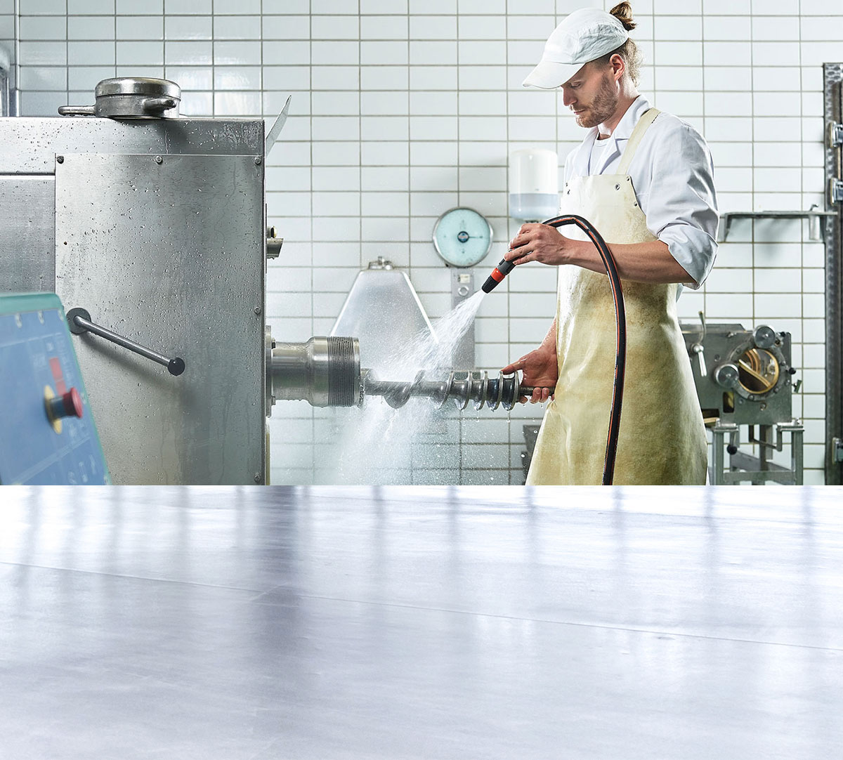 Woman Cleaning