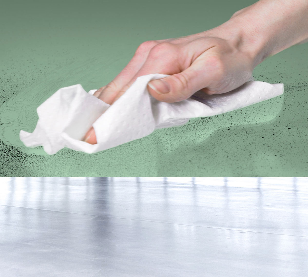 Woman Cleaning