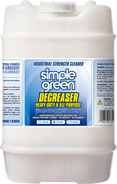 Simple Green Degreaser Heavy Duty and All Purpose Industrial Strength Cleaner