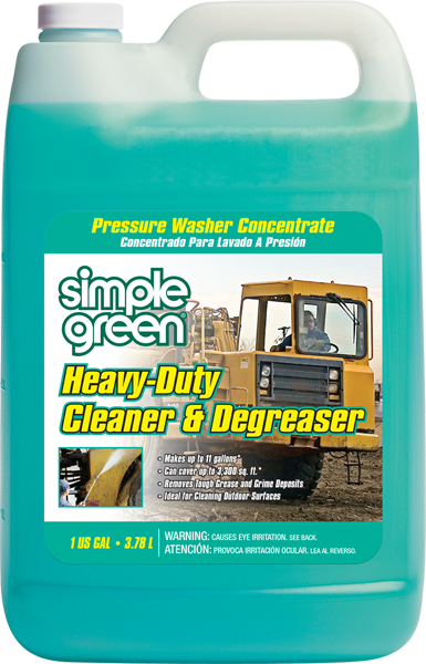 Simple Green® Heavy-Duty Cleaner & Degreaser - Pressure Washer Concentrate