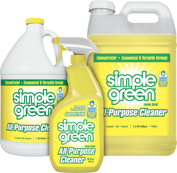  Simple Green 13014 67 All Purpose Cleaner, Green, 67.6 Fl Oz, 1  Count : Health & Household