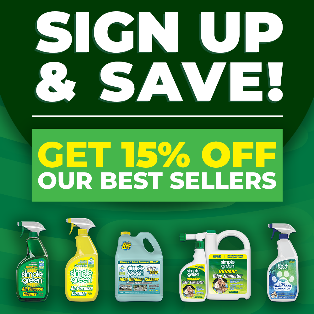 Sign Up for Simple Green Newsletter